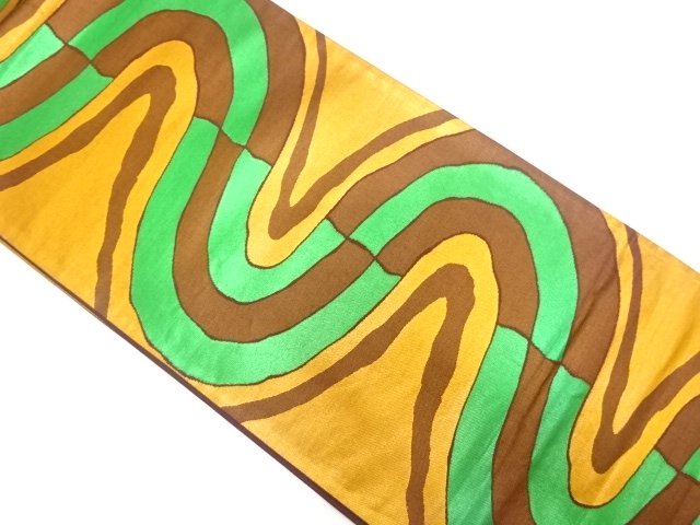 JAPANESE FUKURO OBI / WOVEN STREAM